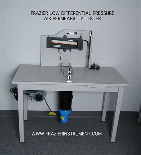 frazier air permeability tester|press air permeability tester.